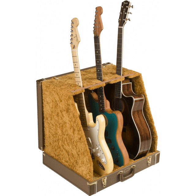 Supporto Fender Classic Series Case - 3 Guitar Brown - 0991023522