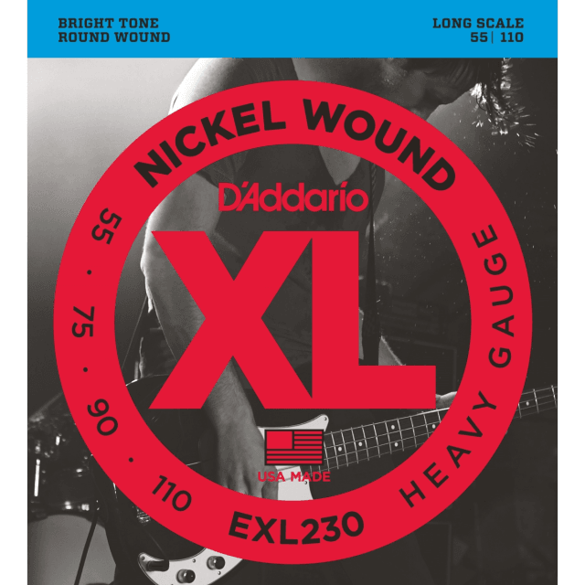 Nickel Wound Bass Guitar Strings Heavy 55 110 Long Scale