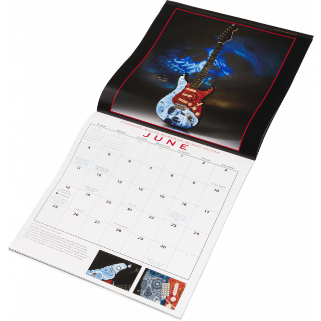 2024 FENDER® CUSTOM SHOP CALENDAR 9190170000 Frenexport SpA