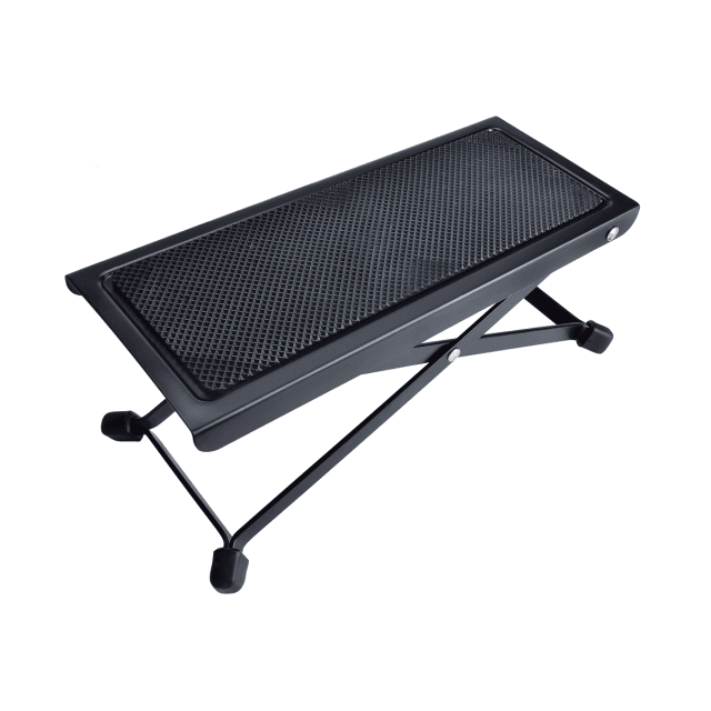 Metal Folding Guitar Footstool Rest Anti-Slip Stand Height